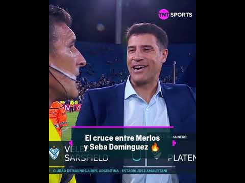 FINAL CALIENTE ð¥ Seba DomÃ­nguez le fue a pedir explicaciones a Merlos tras la derrota de VÃ©lez