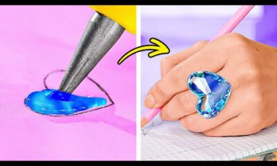 HACKS Y MANUALIDADES CON PISTOLA DE SILICONA ✨💎 IDEAS DE JOYERÍA HECHA A MANO