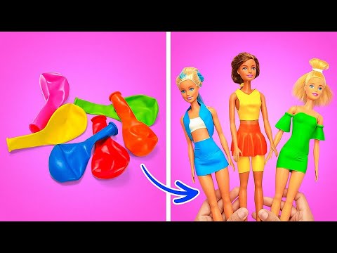¡Haz Brillar a Tu Barbie! 🎀✨ Ideas de Makeover y Manualidades Creativas