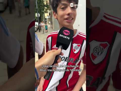 Hinchas de River esperaron a Gonzalo Montiel y contaron qué significa para ellos su regreso âªð´ Hinchas de River esperaron a Gonzalo Montiel y contaron qué significa para ellos su regreso âªð´