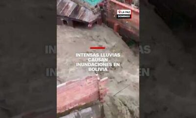 Intensas lluvias provocan daños e inundaciones en #Bolivia