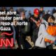 Israel abre corredor para regreso al norte de Gaza: Resumen del conflicto en Medio Oriente
