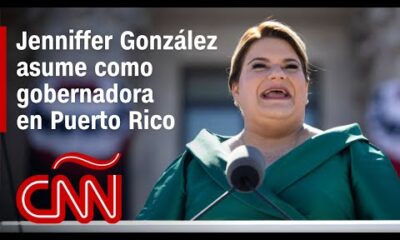 Jenniffer González asume como gobernadora en Puerto Rico