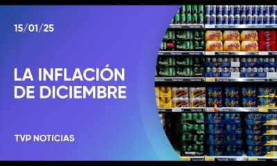 La inflación de diciembre se aceleró al 2,7% y la variación anual cerró en 117,8%