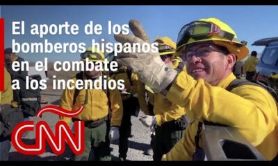 La labor de los bomberos hispanos en el combate a incendios en California