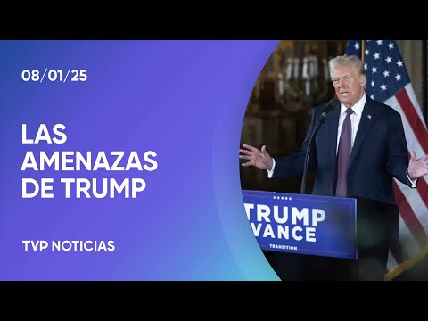 Las amenazas de Donald Trump a Groenlandia, Canadá y Panamá Las amenazas de Donald Trump a Groenlandia, Canadá y Panamá