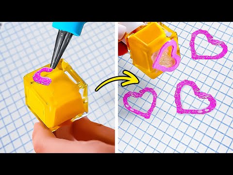 ¡LAS ARTESANÍAS DE PAPELERÍA MÁS GENIALES! 🤩💖 IDEAS DIVERTIDAS PARA LA ESCUELA ¡LAS ARTESANÍAS DE PAPELERÍA MÁS GENIALES! 🤩💖 IDEAS DIVERTIDAS PARA LA ESCUELA