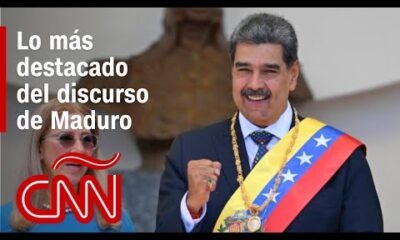 Las frases más destacadas del discurso de Maduro al iniciar su tercer mandato