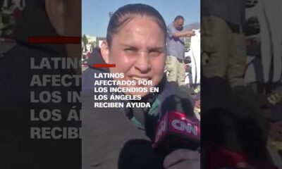 Latinos afectados por los incendios en Los Ángeles reciben ayuda