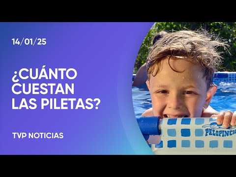 Llegó el calor: crece la venta de piletas de lona Llegó el calor: crece la venta de piletas de lona
