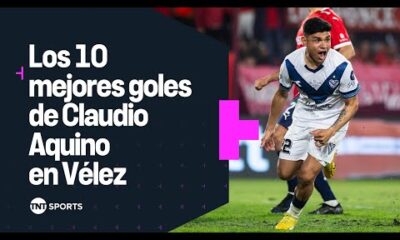 Los 10 MEJORES GOLES de Claudio #Aquino en #Velez âªðµ La FIGURA del CAMPEÃN