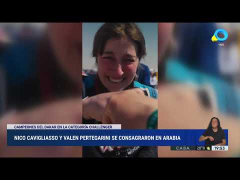 Los argentinos Cavigliasso y Pertegarini se coronaron campeones en el Rally Dakar 2025