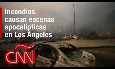 Los videos más impactantes de los incendios en Los Ángeles, California