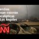 Los videos más impactantes de los incendios en Los Ángeles, California