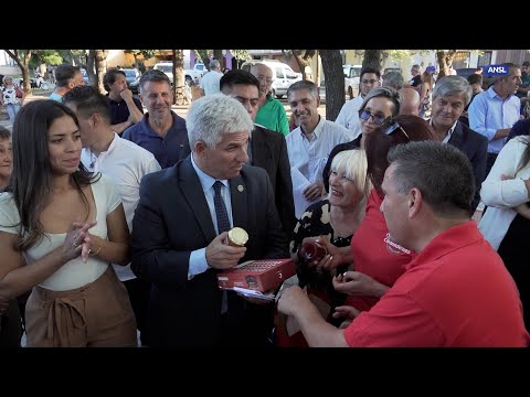 Macarena Benítez, intendenta de Cortaderas