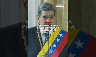 Maduro llama “nazi sionista” a Javier Milei