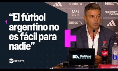 Marcelo Gallardo: “El fÃºtbol argentino no es fÃ¡cil par nadie”