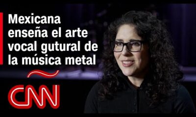 Mexicana enseña el arte vocal de los gritos guturales de bandas de metal en una escuela neerlandesa