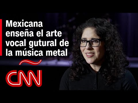 Mexicana enseña el arte vocal de los gritos guturales de bandas de metal en una escuela neerlandesa Mexicana enseña el arte vocal de los gritos guturales de bandas de metal en una escuela neerlandesa