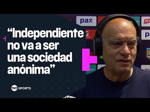 Néstor Grindetti: “#Independiente no va a ser una Sociedad Anónima” Néstor Grindetti: “#Independiente no va a ser una Sociedad Anónima”