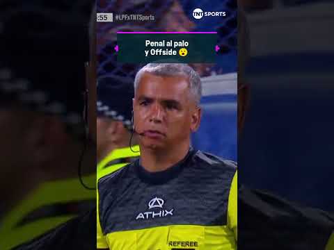 PALO Y OFFSIDE DE LOTTI ââ½ El delantero de Platense ejecutÃ³ el penal, dio en el poste y rebotÃ³ en Ã©l