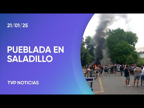 Pueblada en Saladillo por el abuso sexual a una niña de 13 años