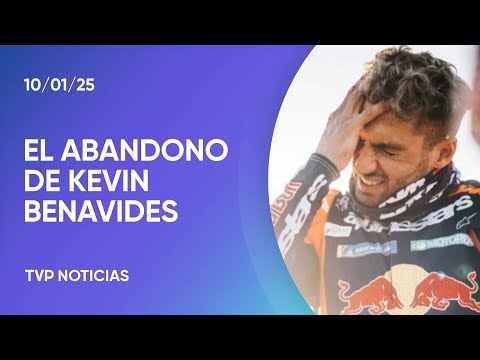 Rally Dakar: Kevin Benavides se bajó de la competencia Rally Dakar: Kevin Benavides se bajó de la competencia