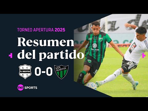 RIESTRA y SAN MARTÃN IGUALARON en el BAJO FLORES | #DeportivoRiestra 0-0 #SanMartÃ­nSJ | Resumen