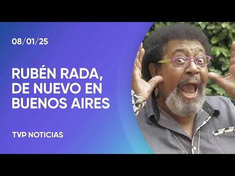 Rubén Rada regresa a Bs As con un show imperdible Rubén Rada regresa a Bs As con un show imperdible