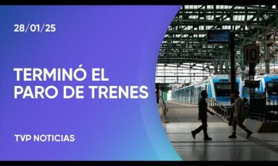 Terminó el paro de trenes: normal funcionamiento en todas las líneas