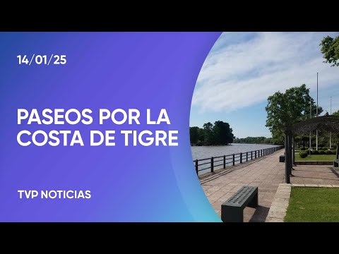 Tigre: una buena opción para pasear y evitar las altas temperaturas