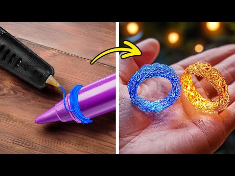 TRANSFORMA PEGAMENTO EN MAGIA: JOYERÍA Y MANUALIDADES CON PLUMA 3D 💍🖌️ TRANSFORMA PEGAMENTO EN MAGIA: JOYERÍA Y MANUALIDADES CON PLUMA 3D 💍🖌️