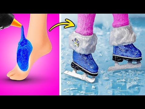 TRANSFORMACIONES GLAM PARA MUÑECAS BARBIE 🎀✨ FÁCILES MANUALIDADES DIY
