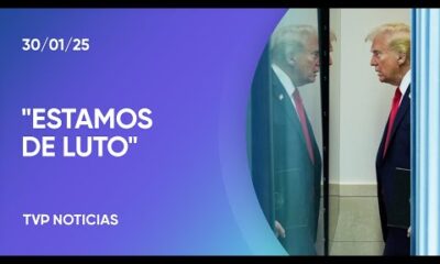 Trump confirmó que “no hay sobrevivientes” del accidente aéreo en Washington