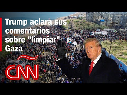 Trump dice que quiere que palestinos vivan sin “interrupciones”: Resumen conflicto Israel – Hamas