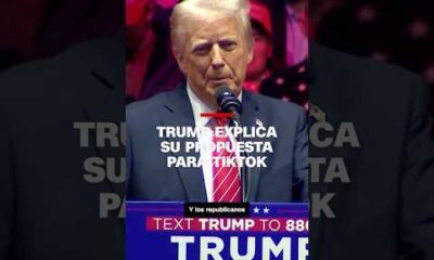 Trump explica su propuesta para TikTok