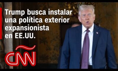 Trump insiste en promover una política exterior expansionista para EE.UU.