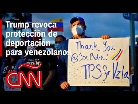 Trump revoca la extensión del Estatus de Protección Temporal (TPS) para de miles de venezolanos