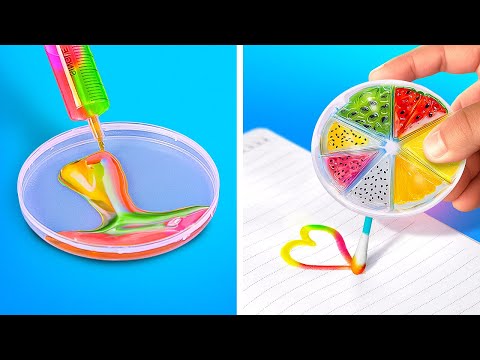 ¡ÚTILES ESCOLARES FRUTALES 🍓🍌🍉: DIY CON UN TOQUE INGENIOSO! 🌟