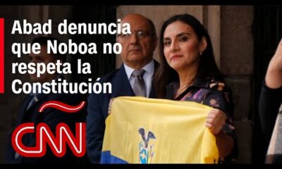 Verónica Abad , vicepresidenta de Ecuador: “La Constitución es clara, pero no la respetan”