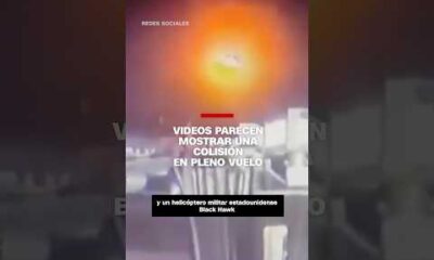 Videos parecen mostrar una colisión en pleno vuelo