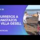 Villa Gesell: batalla de churreros en la playa