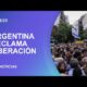 Acto en la AMIA para exigir la liberación de los secuestrados en Gaza Acto en la AMIA para exigir la liberación de los secuestrados en Gaza