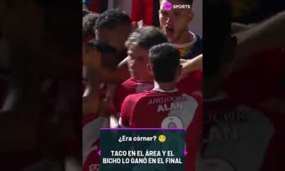 Â¿Era cÃ³rner? ð§ Taco en el Ã¡rea y gol de Argentinos para ganarle el ClÃ¡sico a Platense en el final ð¥