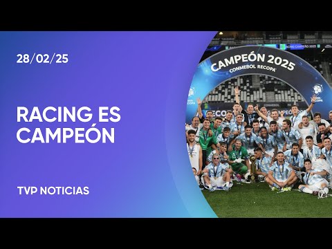 Ahora Racing sueña con la Libertadores