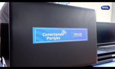 Ailen y Juan, alumnos de la escuela nº 277, paraje ‘El Tala’