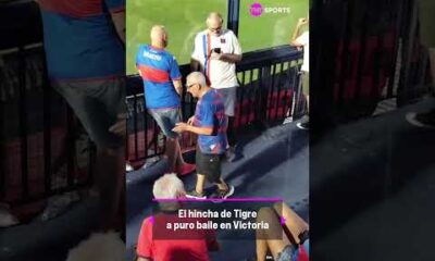 Â¡LA ROMPE TODA A PURO BAILE! ðºð» AsÃ­ se divertÃ­a un hincha de Tigre en el entretiempo ante UniÃ³n ðµð´