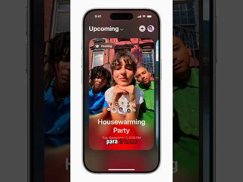 Apple presenta su nueva app Apple Invites #shorts