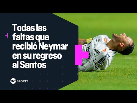 Â¡QUÃ BIENVENIDA! ð Todas las FALTAS que recibiÃ³ NEYMAR en su regreso al SANTOS