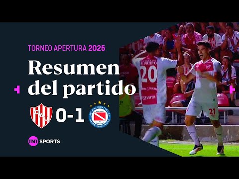 ARGENTINOS VENCIÃ a UNIÃN y es LÃDER de la ZONA A | #Union 0-1 #Argentinos | Resumen
